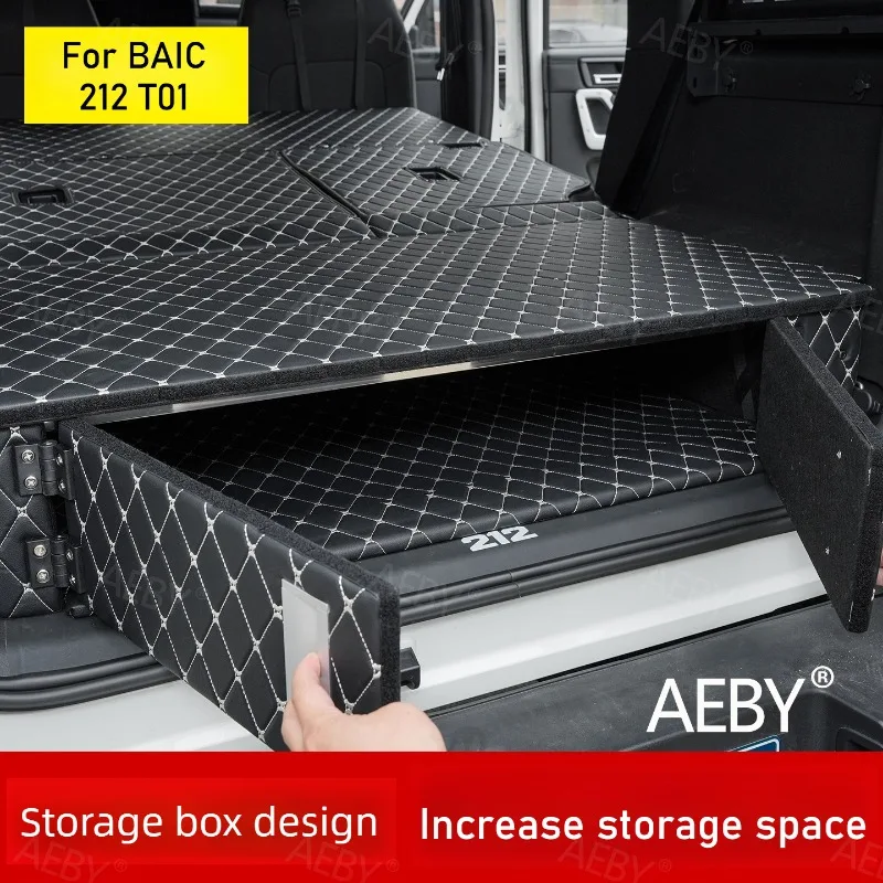 

Складной органайзер для багажника BAIC 212 T01, матрас-кровать для багажника, платформа для сна и организации грузов, аксессуары для салона автомобиля