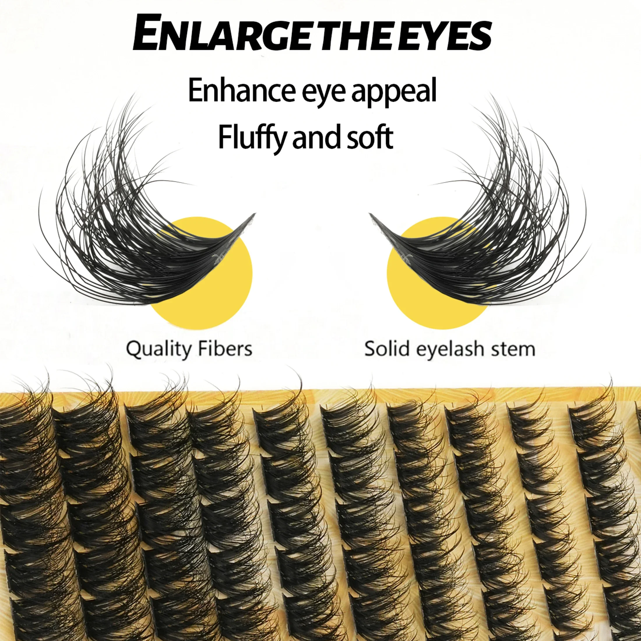 Multi-rij grote verpakking DIY - Faux Mink Lash recensie en prijs