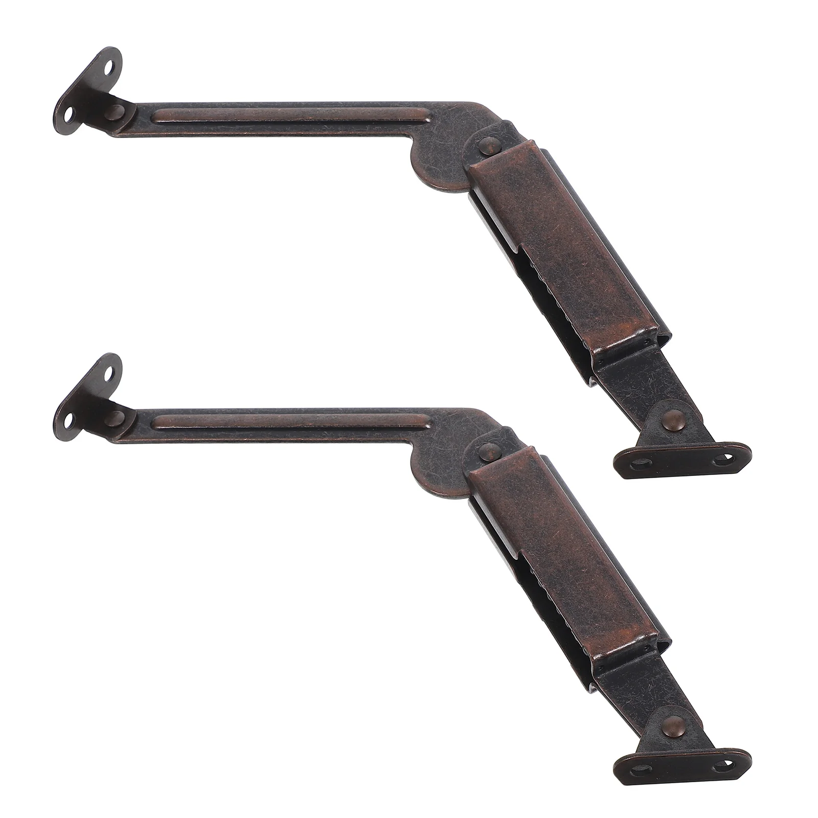 

2Pcs Furniture Hardware Spring Support Hinges Cabinet Lid Support Soft Close Durable Strong Installation for Boxes
