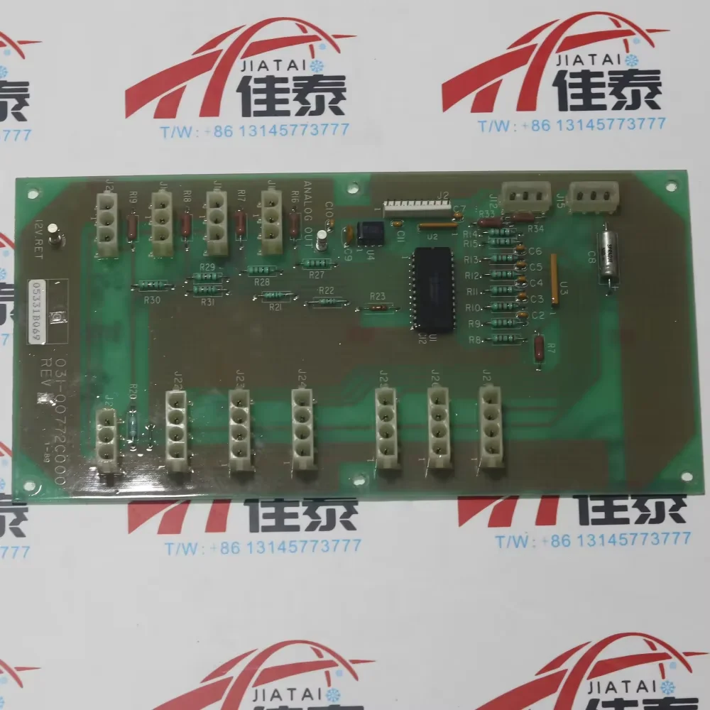 

York 031-00772C000 Rev. D Chiller Start Board Card PLC