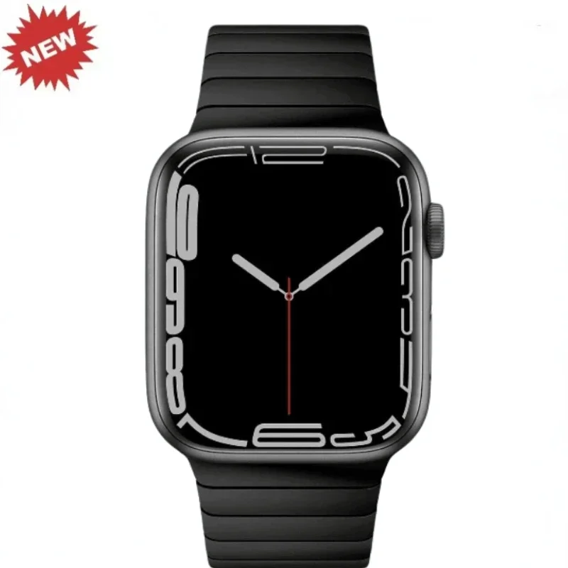 

Metal Band For Apple Watch Band 49mm 46mm 45mm 41mm 44mm 42mm 40mm No Gap Join Wristband iWatch Ultra 10 9 8 7 6 5 4 3 SE Strap