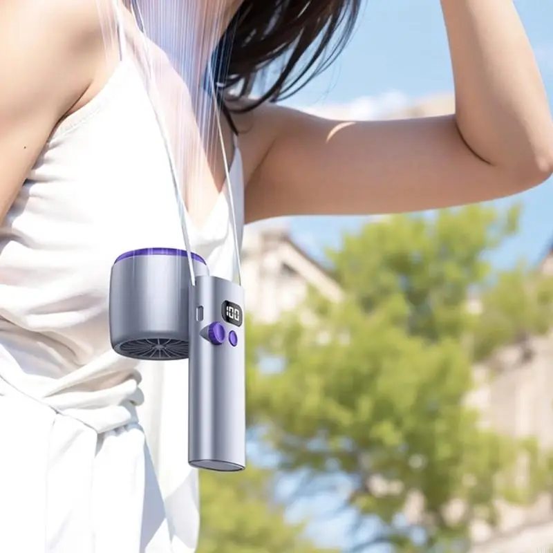 

Портативный портативный вентилятор портативный 100 -скоростный регулируемый аккумуляторный вентилятор для туристического на