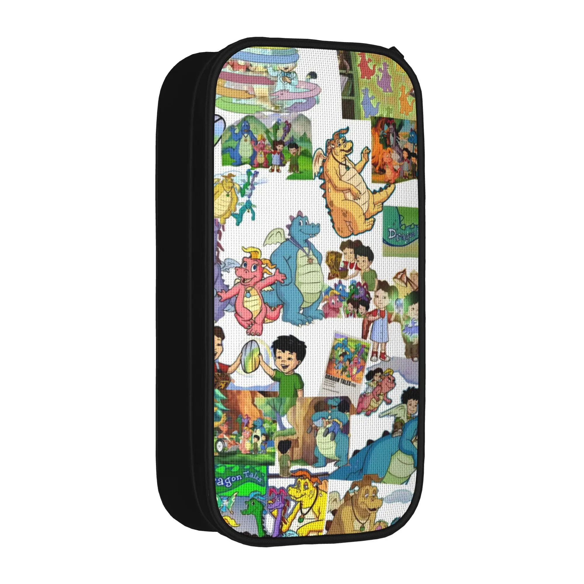 

Dragon Tales Pencil Cases Cute Fantasy Anime Pen Box Pencil Bags Girl Boy Large Storage School Supplies Gifts Pencilcases