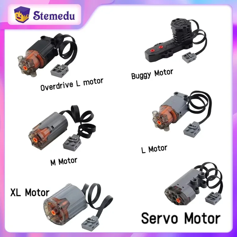 Mould King aplicación remota Control MOC funciones de potencia modificar ladrillos M L XL servomotor Buggy Motor 8883 88003 8882 88004 5292