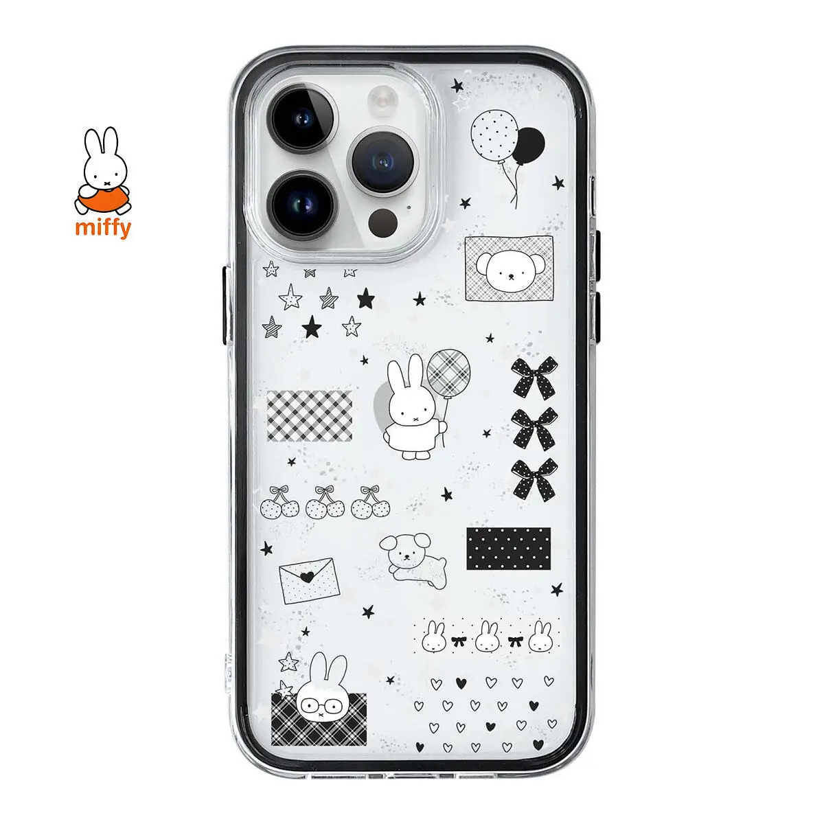 

Miffy Kawaii Cartoon Mobile Phone Case Cute Anime Rabbit Phone Case Suitable for Iphone 16 Promax Iphone15 14 13