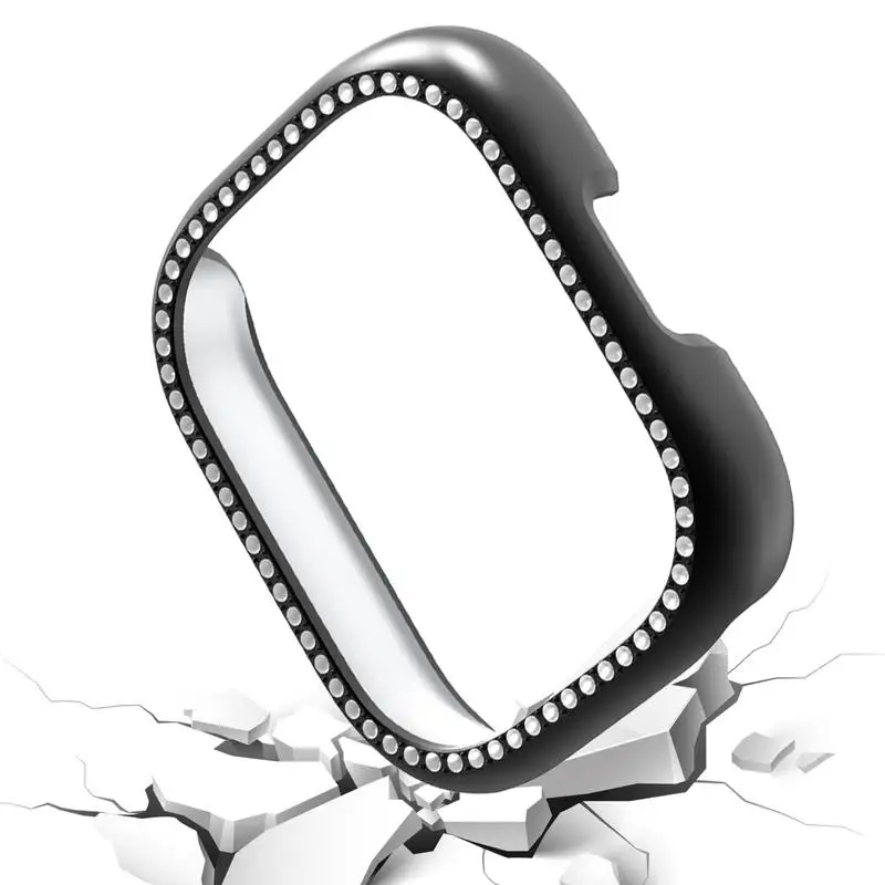 Voor Redmi 5Active/5Lite Smart Watch Bumper Bling Horloge Cover Shell Krasbestendig Slanke Bumper Decoratieve uitrusting Accessoire Voor