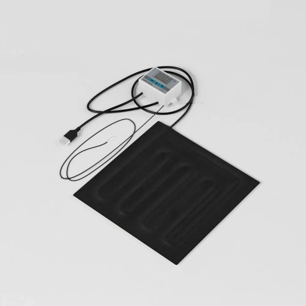 Waterproof USB Reptile Heating Pad Temperature Control Electric Pet Electric Blanket Timing Function Rapid Heating