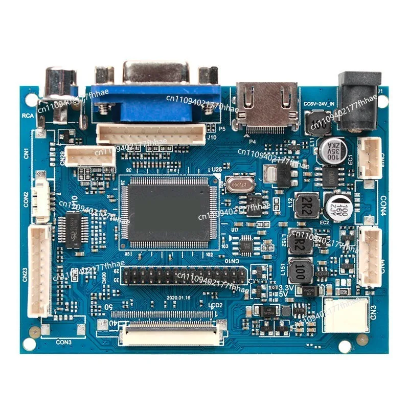 7/10 Inch IPS LCD Capacitive Touch Driver Board Kit Industrial Control Chassis Secondary Screen