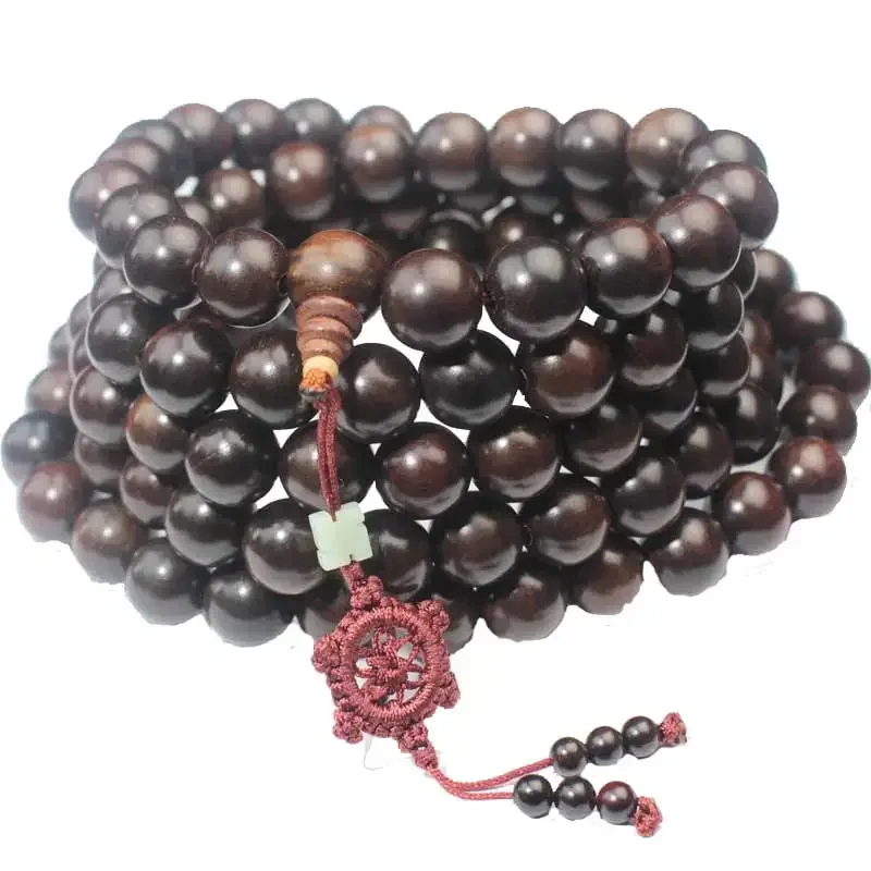 Rare Laos Red Sour Branch 108  Buddha  Bead  Bracelets 10/12/15mm  prayer beads bracelet, mahogany necklace neck hanging