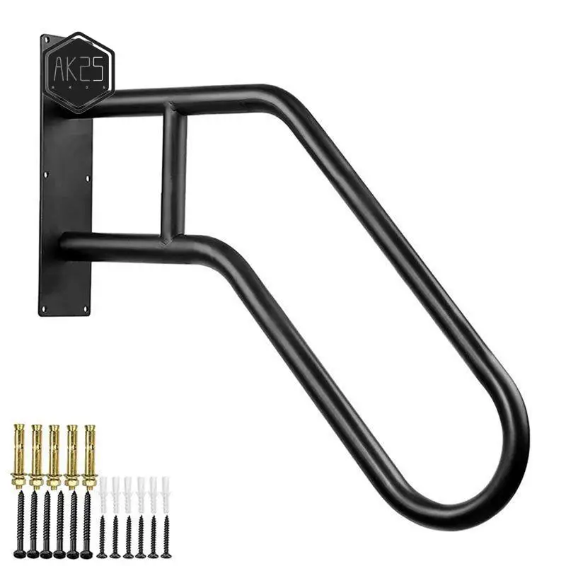 

AK25-1 шт. безопасные поручни для лестницы, черные для настенного крепления лестницы в помещении и на открытом воздухе