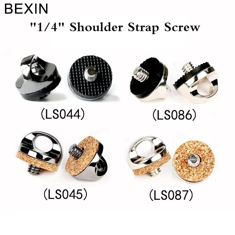 BEXIN 1/4 "محول اتصال برغي لكاميرا SLR ، حزام الكتف ، مسمار أمان ، كاميرا سريعة ، حلقة اتصال حزام اليد