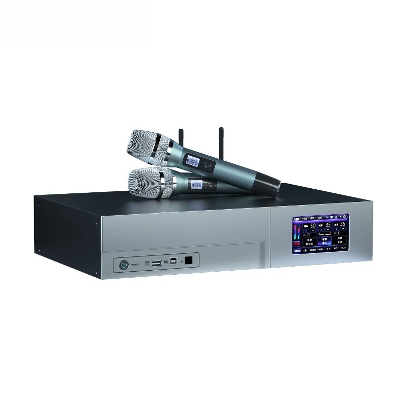 Professional high-power speakers, stage Karaoke power amplifier four-in-one tapping amplifier