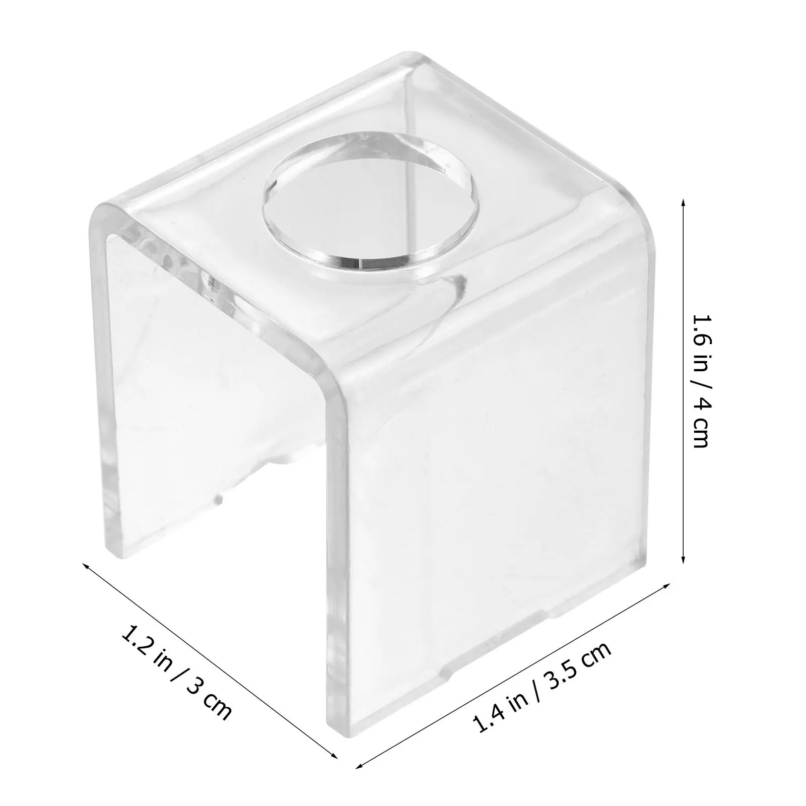 10 pezzi fai da te supporto per stampo strumenti per trucco portatili riutilizzabili strumento per trucco per balsamo per labbra che realizza accessori per rack per stampi con staffa