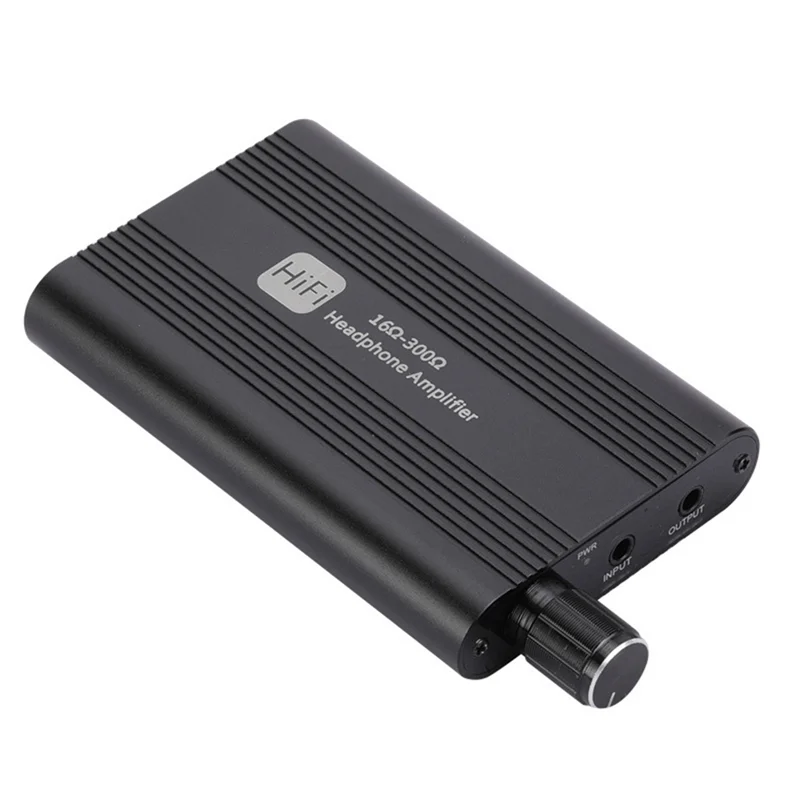 Y45A-Hifi ヘッドフォンアンプミニ 16-300Ω イヤホンアンプ 3.5 ミリメートル AUX オーディオレシーバー音楽プレーヤーイヤホンアンプ耐久性