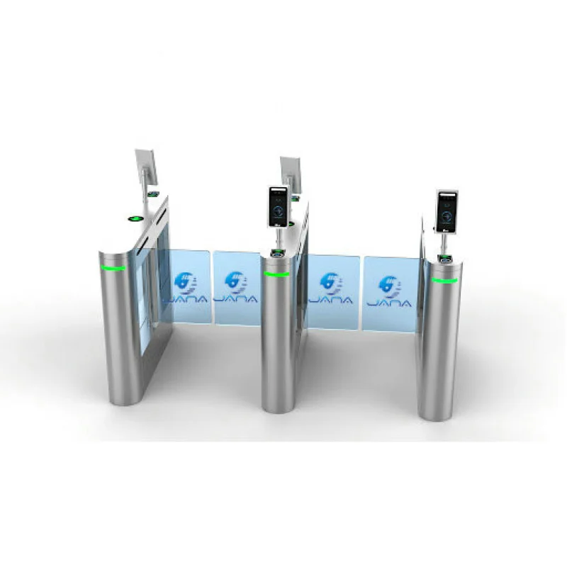 مخصص. بوابة الباب الدوار لمدخل الأمن الإلكتروني عالي الجودة مع بطاقة RFID والتحكم في الوصول إلى رمز الاستجابة السريعة عالي السرعة