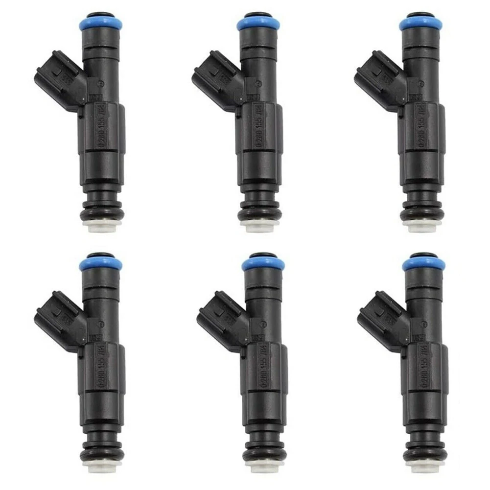 6Pcs Fuel Injector 0280155784 For Jeep Cherokee TJ 4.0L 1999 2000-2004 Fuel Injector 4667938 RL669938AB FJ570 FJ454