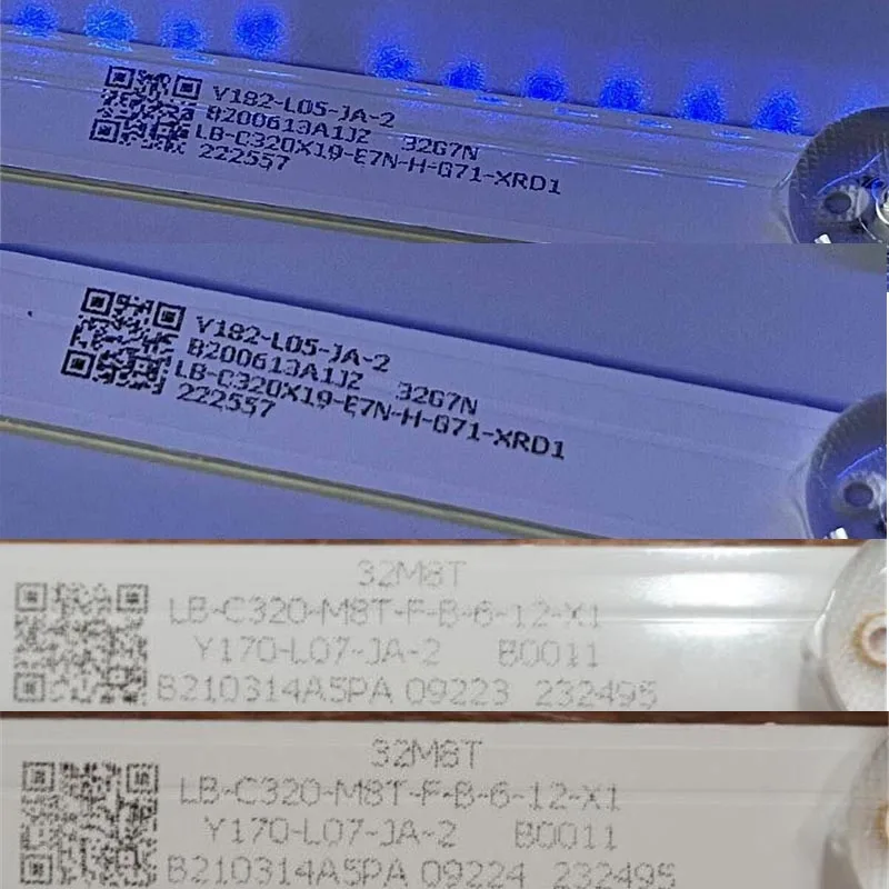 Imagem -03 - Tiras Led Backlight para Blaupunkt Réguas de Matriz para 32le7052d Horizontal Ms-l4777 v1 Kits Barras de Matriz Ms-l4777 Barras de Matriz 32fle9800