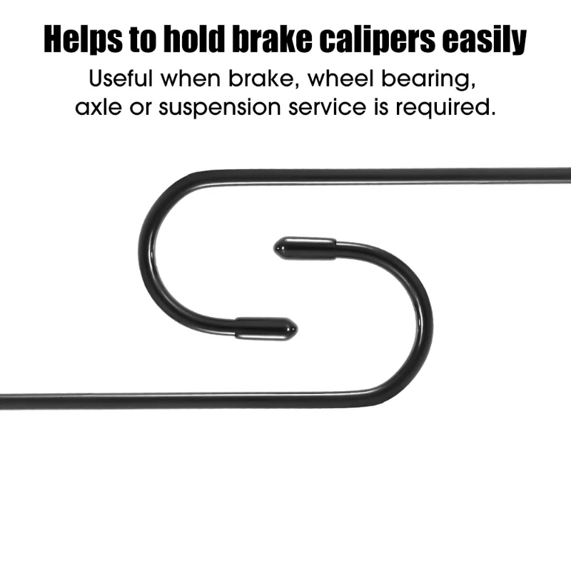 Car Caliper S-type Hook Brake Wheel Cylinder Hanger Hook Brake Cylinder Replacement Hook Tool Assistment Exterior Accessories