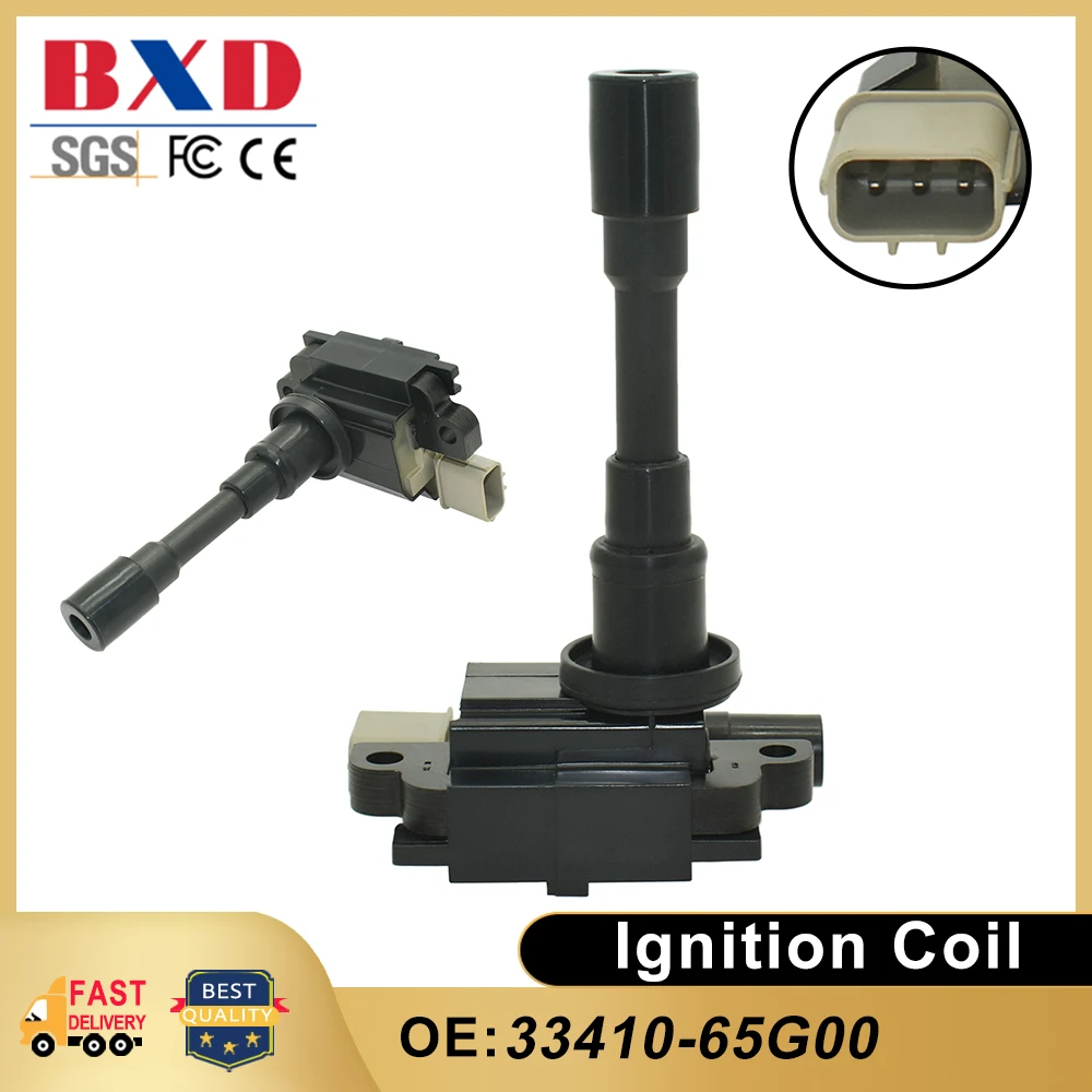 

1/2PCS Ignition Coil 33410-65G00 3341065G00 For Fiat Sedici, Suzuki Aerio Baleno Carry Grand Escudo Jimny Liana Swift SX4 Esteem