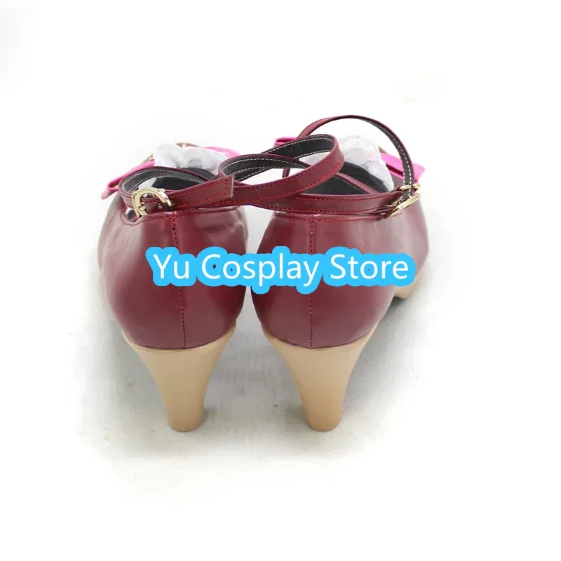 Chaussures de Cosplay Shimamura Uzuki en Cuir PU, Bottes de Carnaval d'Halloween, sur Mesure, Couleurs Brillantes