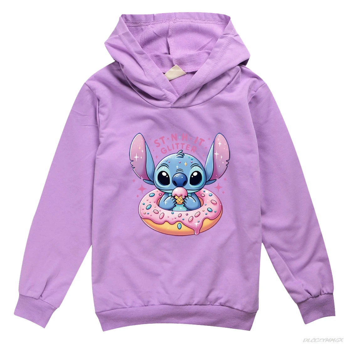 Kids Hoodie Lilo And Stitch Sweatshirt Toddler Boy Girl Spring Hooded Cartoon Printed Long Sleeve Clothes Christmas Gift 1-16Y