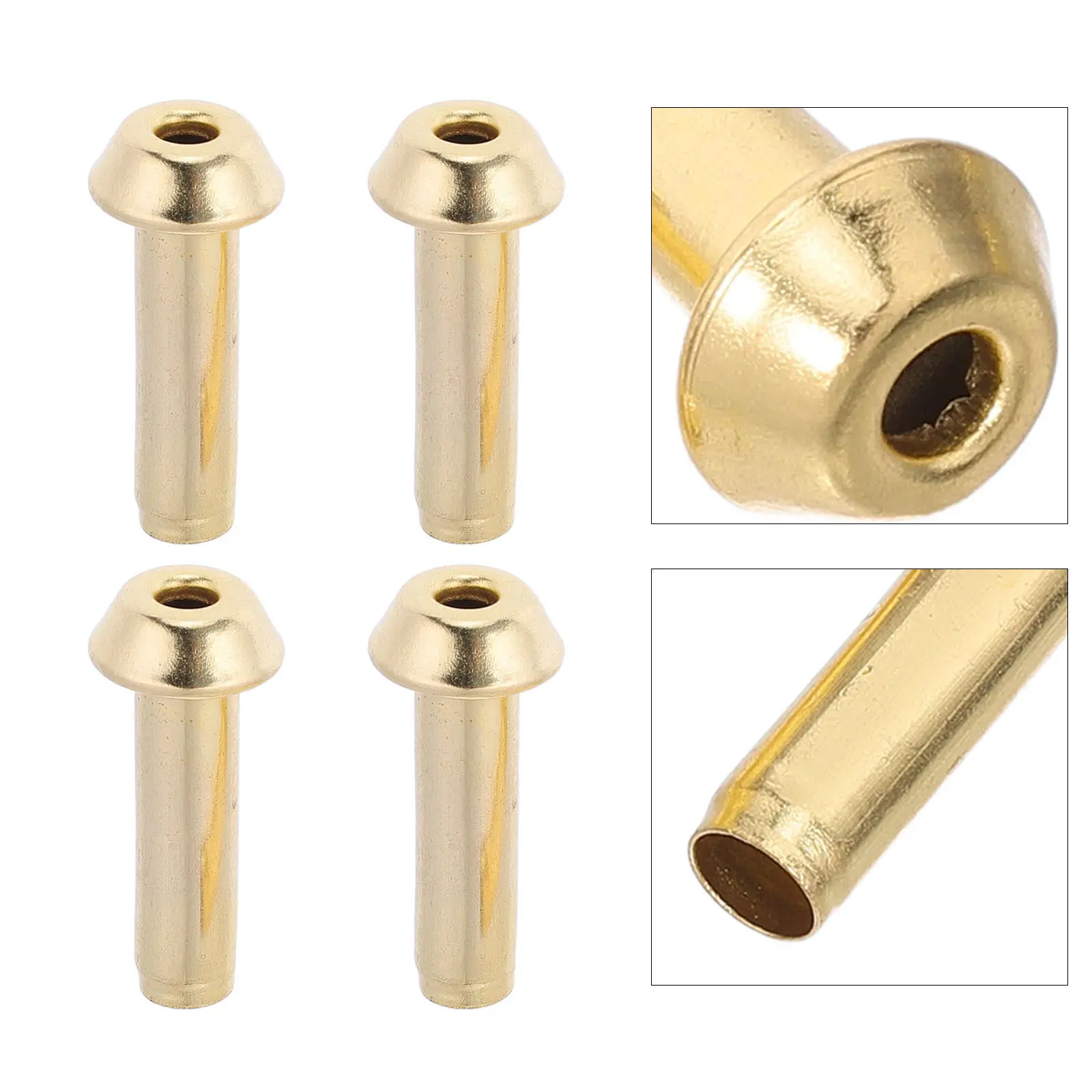 10Pcs Oil Lamp Wick Tube Replacement Alloy Wick Holders for Lanterns Vintage Home Lighting DIY Accessories view 3