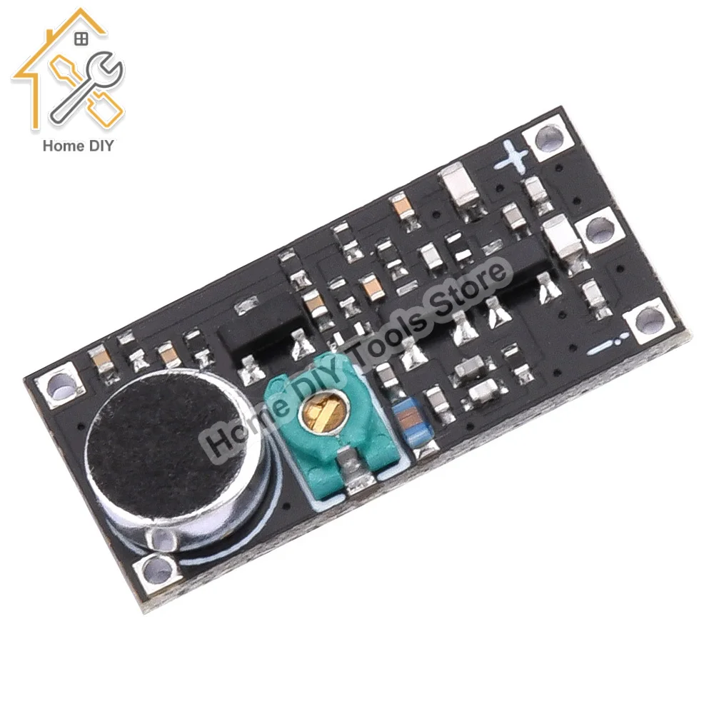 88-115MHz FM Transmitter Module with Microphone DC 2V 12V 9mA Wireless Car FM Radio Trasmitter Board for Arduino DIY