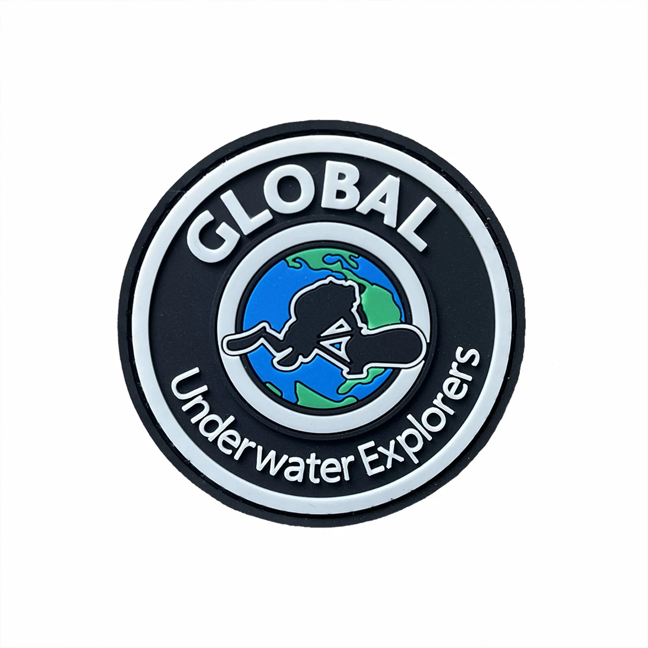 Custom PVC Patches Iron-on Sew On Embroidery Patch Woven Armband Clothes Stickers Silicone Badges For Bag Hat
