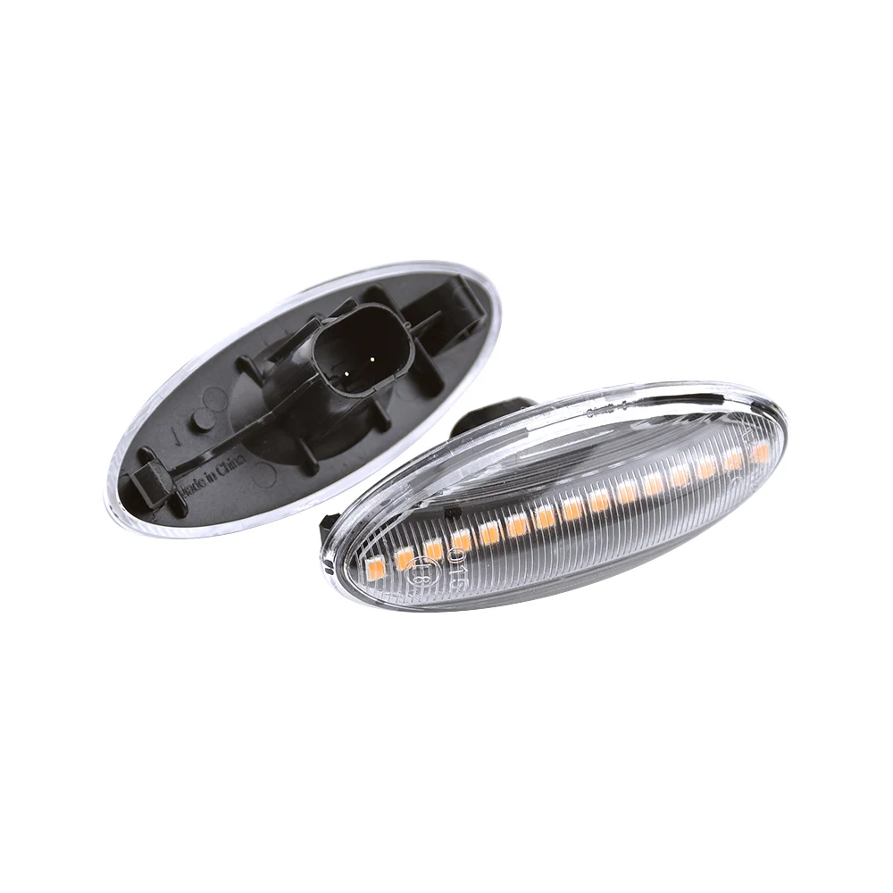 1 Pair LED Car Dynamic Side Marker Blinker Light For Toyota Yaris COROLLA Auris Mk1 E15 RAV4 Mk3 Etios Scroll Turn Signal Lamp view 6