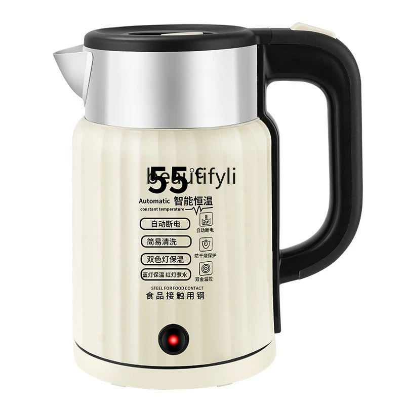 

kettle, thermal insulation and anti-scalding, large-capacity fast kettle, automatic power-off heating pot for household