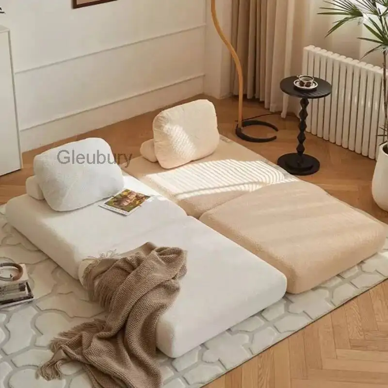 Lazy Room Living Floor Sofas Minimalist Replica Folding Individual Living Room Sofas Nordic Relaxing Muebles Home Furniture