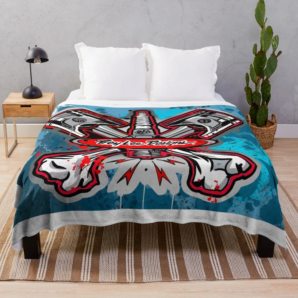 

Dirt Bike Studios Abstract Graffiti Throw Blanket