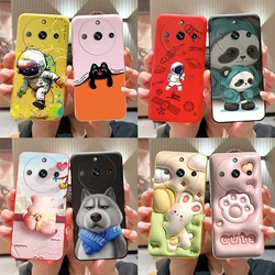 For Realme 11 Pro 5G Case RMX3771 Cute Astronaut TPU Soft Back Cover For Realme 11 Pro Plus Bumper Realme11 Pro+ RMX3740 Fundas