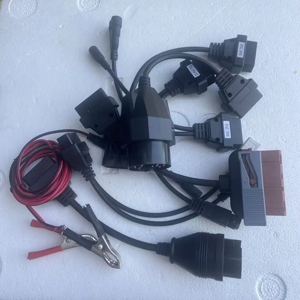 

OBD OBD2 OBDII Автомобильный считыватель кодов Кабельные адаптеры для подключения 8 шт. Комплекты диагностических интерфейсов