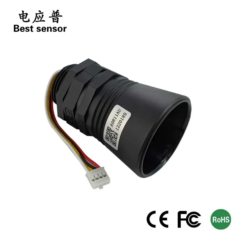 DYP-A08 Water Level And Bin Fill Level Monitoring Narrow Beam Angle Detecting Waterproof Ultrasonic Sensor