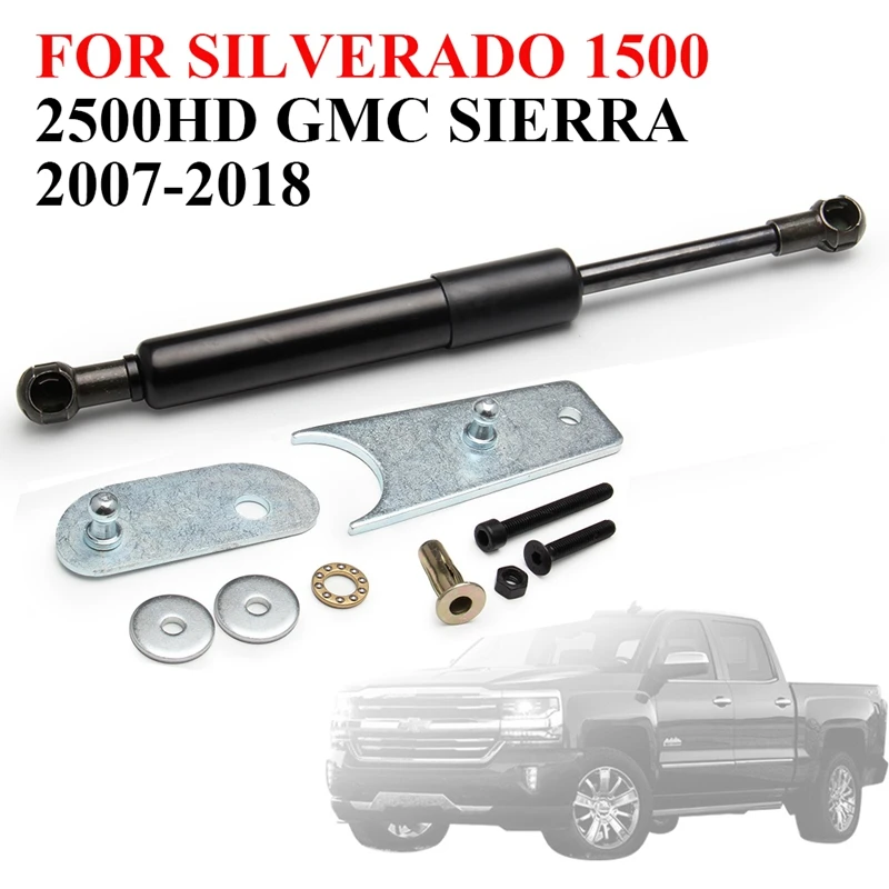 Car Rear Tailgate Shock Lift Strut Trunk Support Bar Gas Spring For Chevrolet Silverado 1500 2500HD GMC Sierra 2007-2018