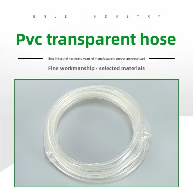 PVC transparante slang, horizontale buis, aquariumslang, plastic slang, PVC slang