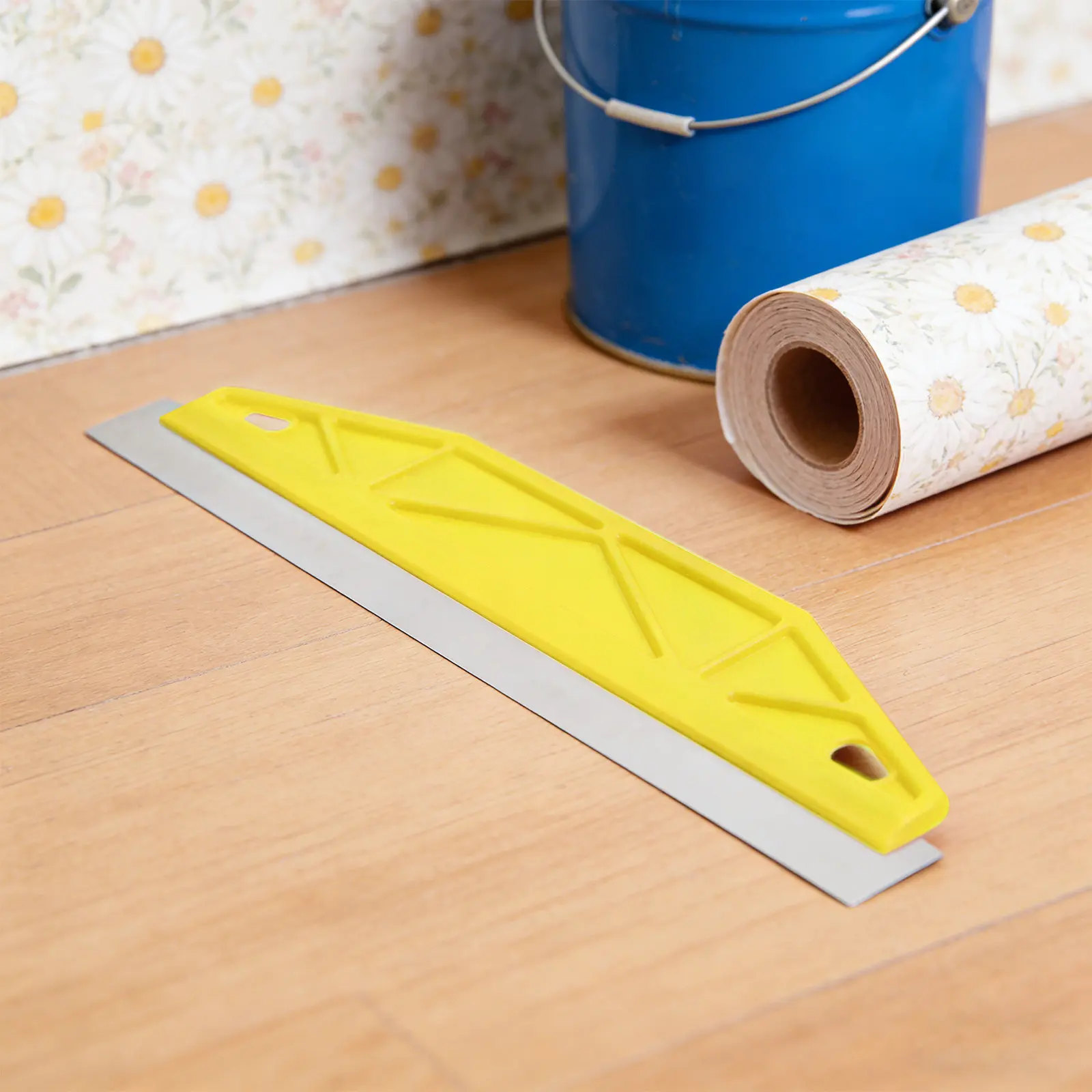 

2 шт. высококачественных инструментов для резки кромки из нержавеющей стали - прямой инструмент для окраски стен - многофункциональный, также подходит для обоев