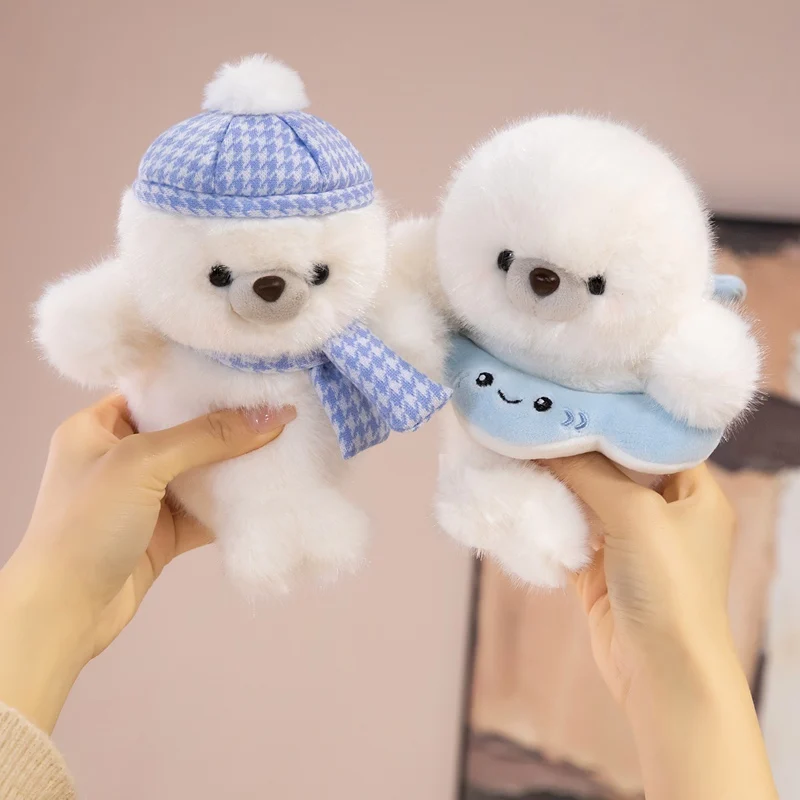 ตุ๊กตาแมวน้ำไอซ์แลนด์ ขนาด 15/20/30 ซม. ตุ๊กตาแมวน้ำน่ารัก สไตล์ปลาปีศาจ ตุ๊กตาสัตว์น่ารัก สวมเสื้อคลุม ของเล่นเด็ก ของขวัญวันเกิด