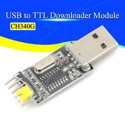 Javino CH340 module USB to TTL CH340G upgrade download a small wire brush plate STC microcontroller board USB to serial