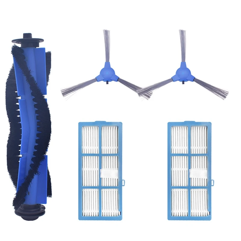 Proscenic 850t掃除機ロボット部品の交換、サイドブラシ、モップクロス、HEPAフィルター、ラグ、メインブラシロール、5個
