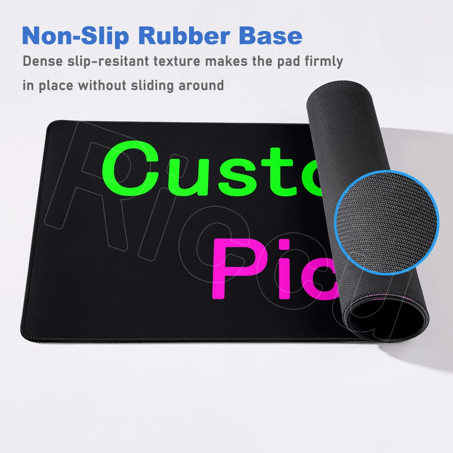 Gaming muismat antislip natuurlijk rubber tapijt desktop decoratie DIY muismat op maat mijn eigen afbeelding HD muizen matten computer kantoor