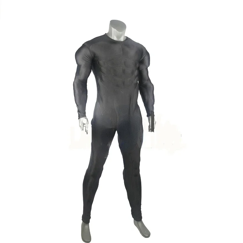 Muscle Printing One-piece Garment Suitable for Cosplay Strong Muscle Role Performance of High-quality Foundation