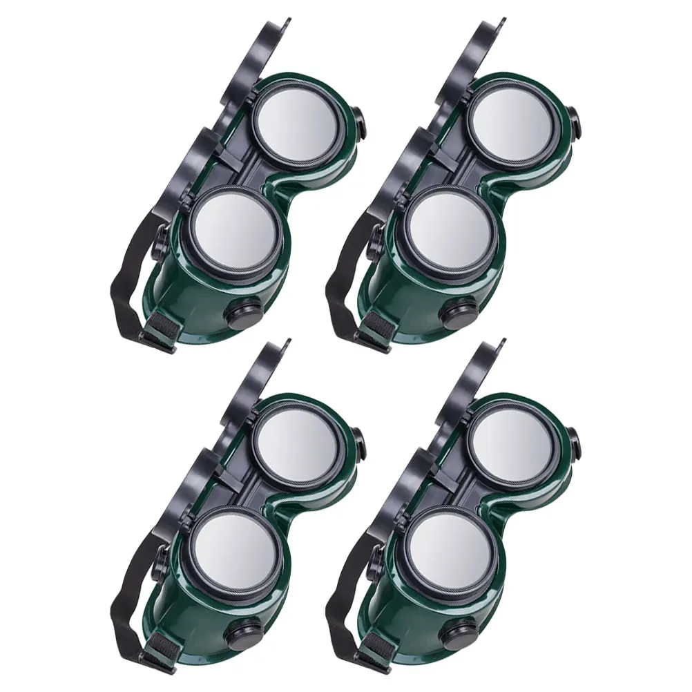 4 Pcs Glasses Welding Goggles Welder Protective Eyewear Major Electric Dark