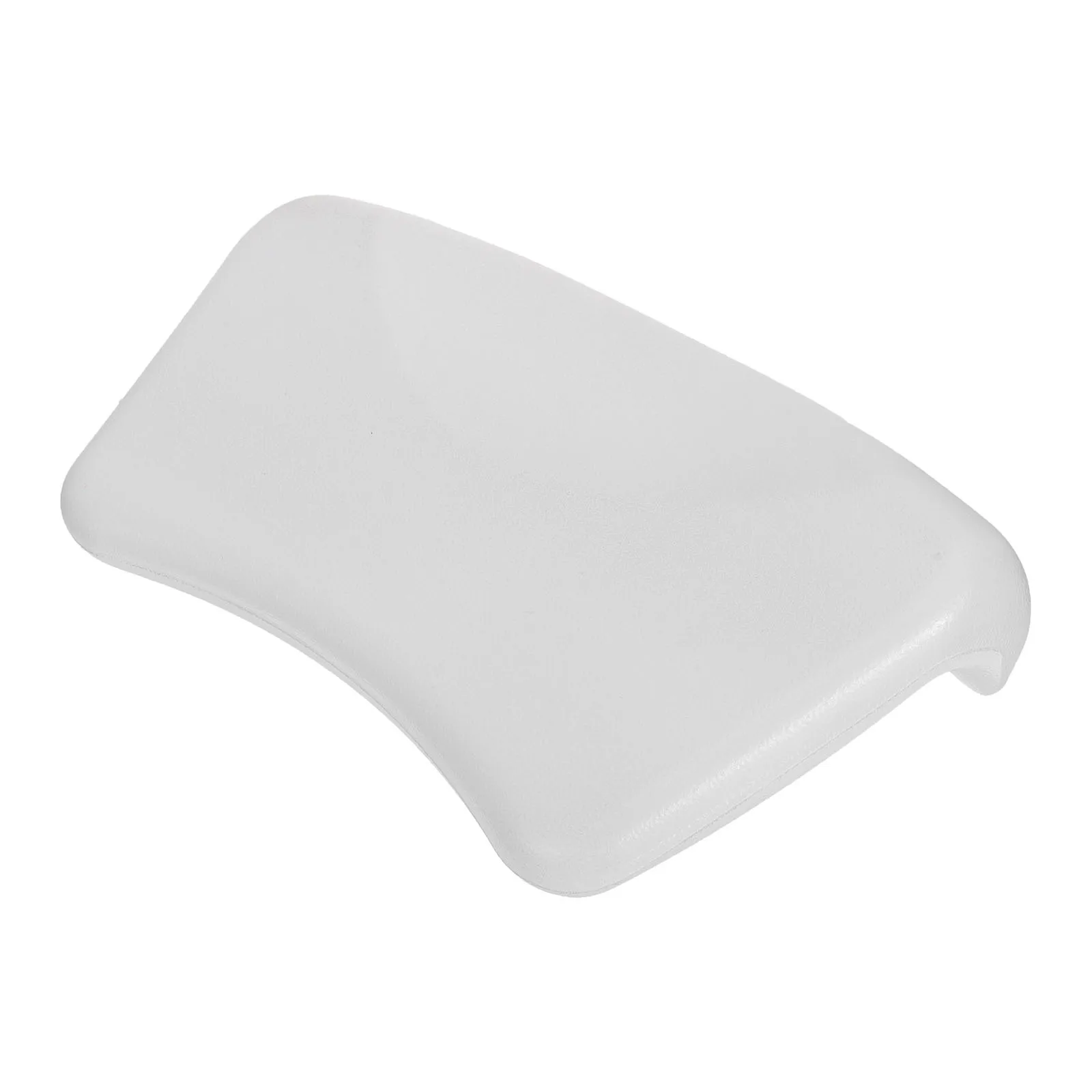 

1pc Pu Bathtub White For Home Bathroom Spa Durable Bath Neck Support Cushion Headrest Head Support Shower Accessory