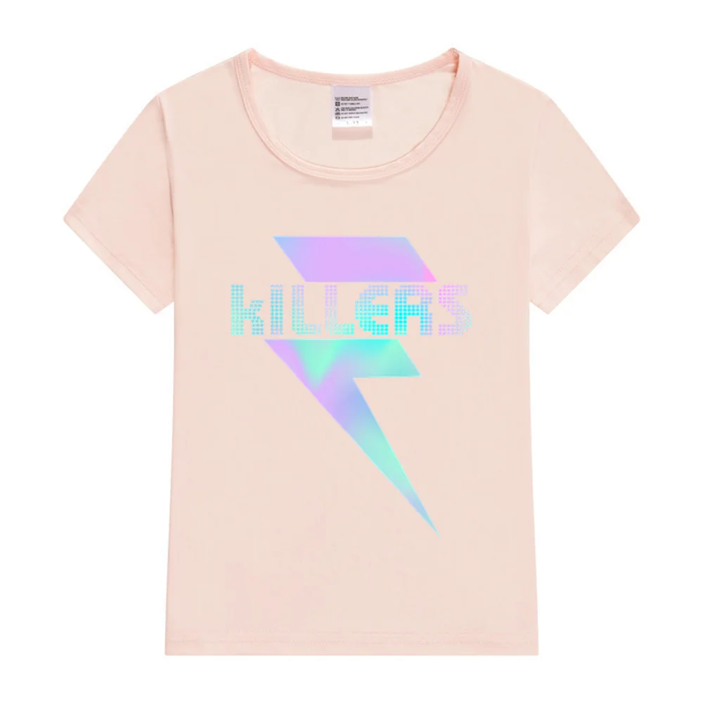 The killers Kids T-Shirt New Boy Girl T-shirt Fashion Print Short Sleeve O-neck Boy\'s Funny Tee Top Gift Kids Summer Clothing