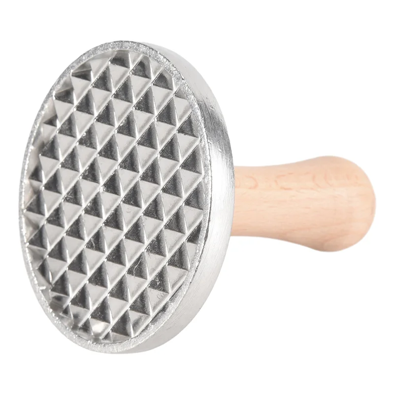 

A34R 3Pcs Cookie Stamps Metal Cookie Press Mold With Wooden Handle For DIY Baking Cake Pastry Cutters Cookie Press For Baking