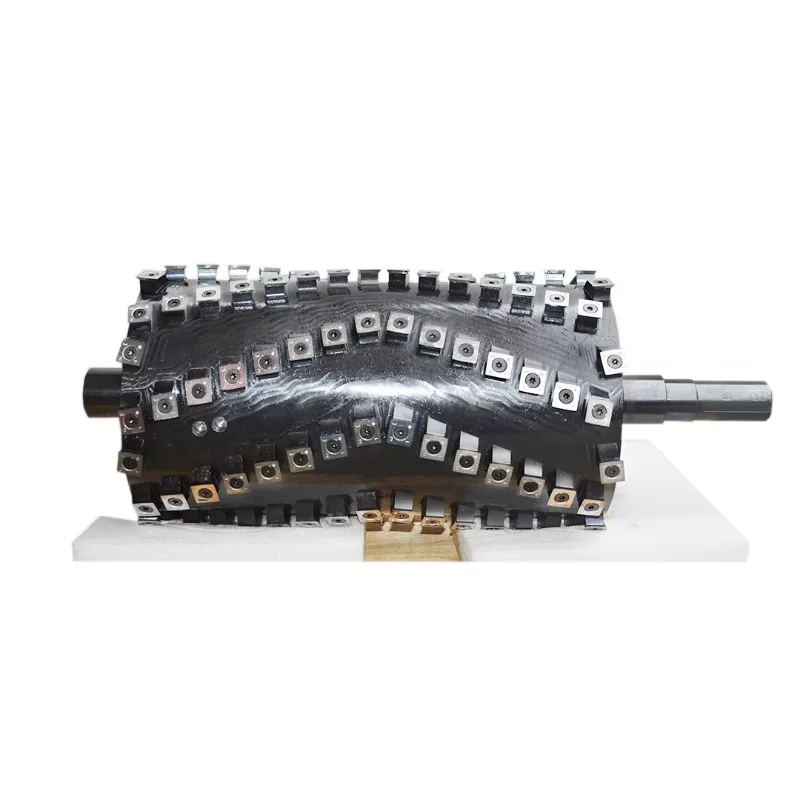 Dehuai Woodworking Customized Light Duty Heavy Duty Helical Cutterhead With Carbide Blade Spiral Cutter Head Manufacture