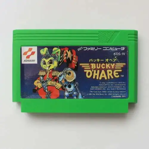 Imagen 1 del producto Tarjeta de juego Bucky o'Hare de 60 pines para reproductor de juegos Subor de 8 bits