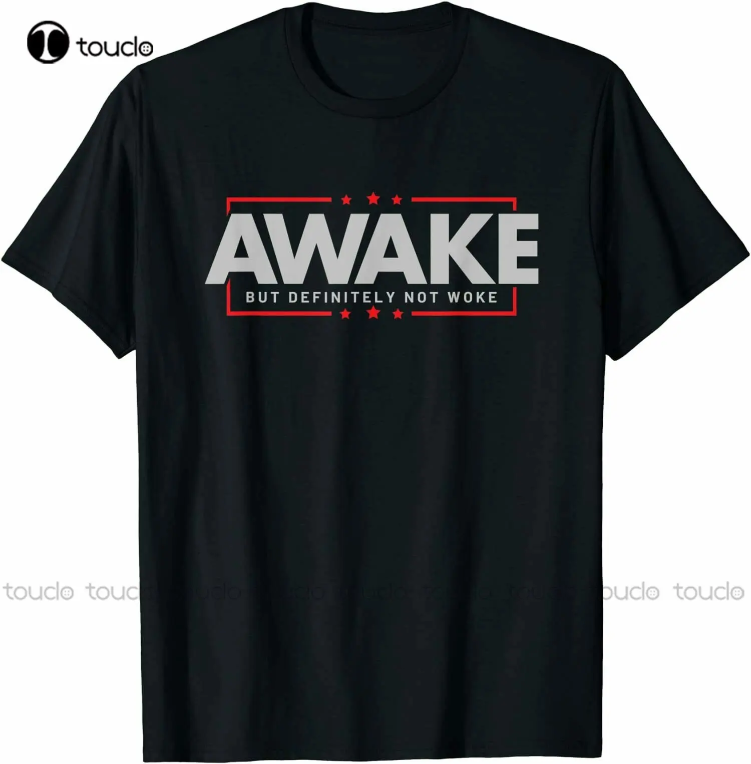 Free Speech Awake Not Woke Political Censorship T-Shirt Large Size Mens Shirt Digital Printing Tee Shirts Custom Gift Xs-5Xl New